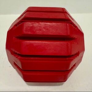 TWO Large Red Kong Interactive Toys